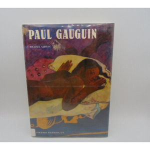 Paul Gauguin by Michael Gibson & Ediciones Poligrafa  Ex-Library RARE CoffeeTblB
